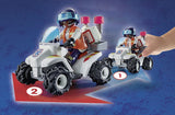Playmobil: Medical Quad with Pull-Back Motor - (71091)