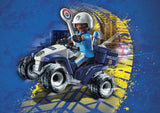 Playmobil: Police Quad with Pull-Back Motor - (71092)