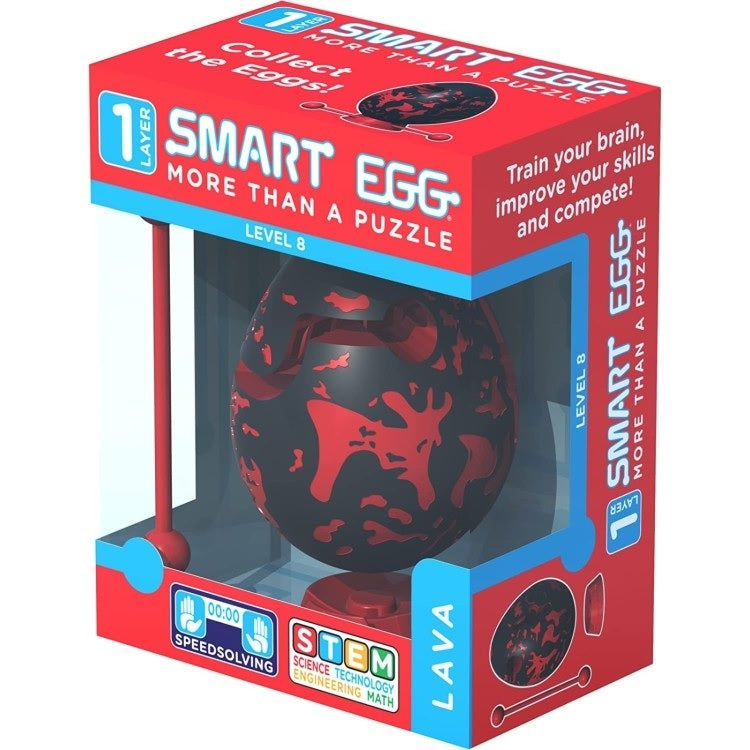 Smart Egg: Lava (1-Layer Labyrinth, Level 8)