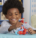 Marvel's Spidey: Spidey with Motorcycle - Playset