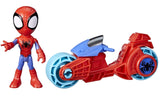 Marvel's Spidey: Spidey with Motorcycle - Playset