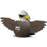 Eugy: Bald Eagle - 3D Cardboard Model