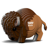 Eugy: Bison - 3D Cardboard Model