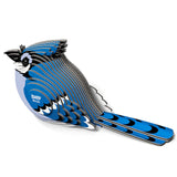 Eugy: Blue Jay - 3D Cardboard Model