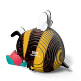 Eugy: Bumble Bee - 3D Cardboard Model