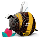 Eugy: Bumble Bee - 3D Cardboard Model