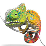 Eugy: Chameleon - 3D Cardboard Model