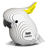 Eugy: Cockatoo - 3D Cardboard Model