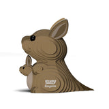 Eugy: Kangaroo - 3D Cardboard Model