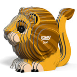 Eugy: Lion - 3D Cardboard Model