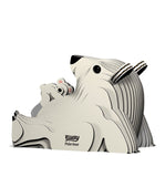 Eugy: Polar Bear - 3D Cardboard Model
