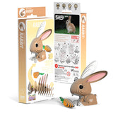 Eugy: Rabbit - 3D Cardboard Model