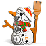 Eugy: Snowman - 3D Cardboard Model