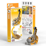 Eugy: Tiger - 3D Cardboard Model