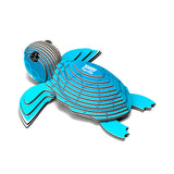 Eugy: Turtle - 3D Cardboard Model