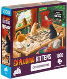 Exploding Kittens: Cats in Quarantine (1000pc Jigsaw)