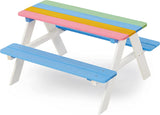 Rainbow Kids Picnic Table