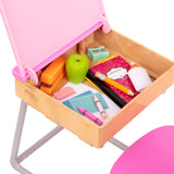 Our Generation: Doll Accessory Set - Flying Colours School Desk