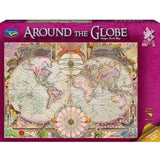 Around the Globe: Antique World Map (1000pc Jigsaw)