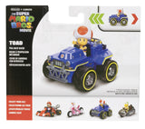Super Mario: 2.5" Movie Figure Set - Toad & Kart