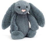 Jellycat: Bashful Dusky Blue Bunny - Small Plush (18cm)
