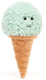 Jellycat: Irresistible Ice Cream Mint - Small Plush (18cm)