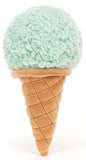 Jellycat: Irresistible Ice Cream Mint - Small Plush (18cm)