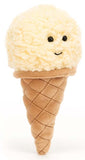 Jellycat: Irresistible Ice Cream Vanilla - Small Plush (18cm)