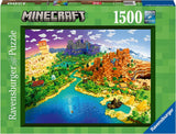 Ravensburger: Minecraft - World of Minecraft (1500pc Jigsaw)