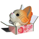 Eugy: Cat Pumpkin - 3D Cardboard Model