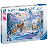 Ravensburger: Deer and Stags in Winter (1000pc Jigsaw)