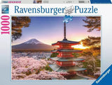 Ravensburger: Mount Fuji Cherry Blossom View (1000pc Jigsaw)