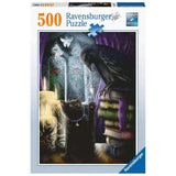 Ravensburger: Black Cat and Raven Puzzle (500pc Jigsaw)