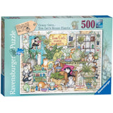 Ravensburger: Crazy Cats... Tom Cat's House Plants (500pc Jigsaw)