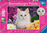 Ravensburger: Glitter Cat (100pc Jigsaw)