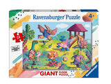 Ravensburger: Giant Floor Puzzle - Dinosaurs at Playground (24pc Jigsaw)