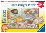 Ravensburger: Fairies and Mermaids (2x24pc Jigsaw)