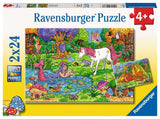 Ravensburger: Magical Forest (2x24pc Jigsaws)