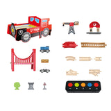 Hape: Ride-on & Foldable Table - Fire Engine