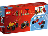 LEGO Ninjago: Kai & Ras's Car & Bike Battle - (71789)