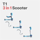 SmarTrike: T1 3-in-1 Scooter - Blue