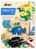 Avenir: Scratch Greeting Card Set - Dinos