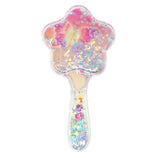 Pink Poppy: Star Glitter Hair Brush - (Assorted Designs)