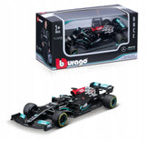 Bburago: 1:43 Diecast Vehicle - Mercedes-AMG F1 (W12E #44 Lewis Hamilton)