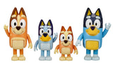 Bluey: Figure 4-Pack - Bluey & Family