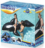 Bestway: Jumbo Whale Ride-On (6'8" x 40"/2.03m x 1.02m)