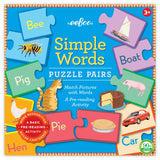eeBoo: Simple Words - Puzzle Pairs