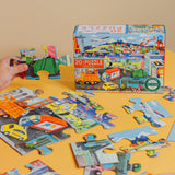 eeBoo: Vehicles (20pc Jigsaw)