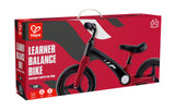 Hape: Shock-Absorbing Balance Bike - Red & Black