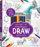 Hinkler: Kaleidoscope Funky Things to Draw - Animals and more! (Kit)